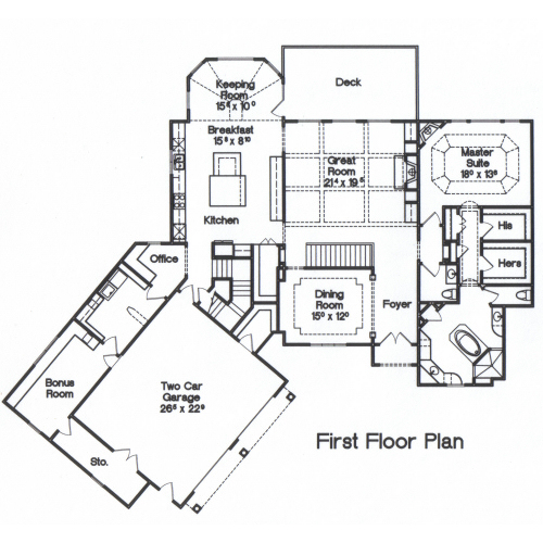 Floor Plan Detail
