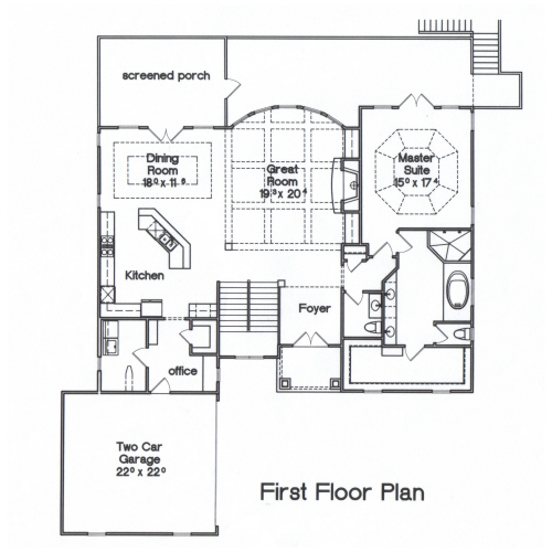 Floor Plan Detail