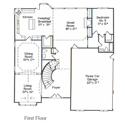 Floor Plan Detail