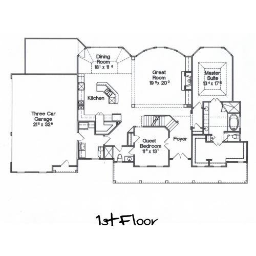 Floor Plan Detail